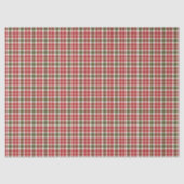 Weihnachts-Karopapier Seidenpapier (Vorderseite)