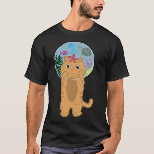 Weihnachts-Karpfen T-Shirt (Vorderseite)