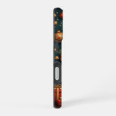 Weihnachts Kätzchen iPhone 16 Hülle (Rechte Seite)