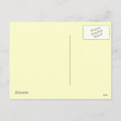 Weihnachts-Kätzchen Postkarte (Rückseite)