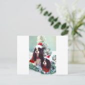 Weihnachts-Kavallerie Feiertagspostkarte (Stehend Vorderseite)