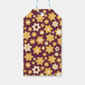 Weihnachts-Keks mit tiefer Erde Geschenkanhänger (Rückseite)