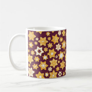 Weihnachts-Keks mit tiefer Erde Kaffeetasse