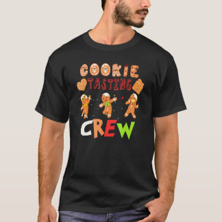 Weihnachts-Keks Verkostung Crew Weihnachtsgebäck m T-Shirt
