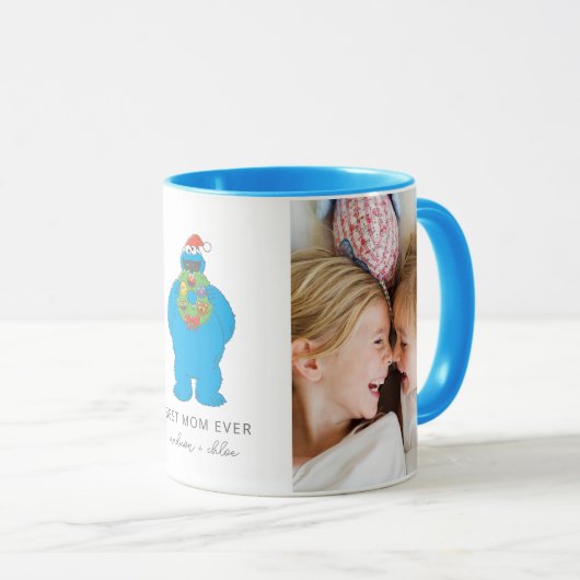 Weihnachts-Keksmonster | Beste Mama - Foto Tasse (VorderseiteRechts)