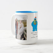 Weihnachts-Keksmonster | Die besten Freunde - Foto Zweifarbige Tasse (Vorderseite Links)