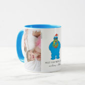 Weihnachts-Keksmonster | Großvater - Foto Tasse (Vorderseite Links)