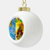 Weihnachts-Keramik Ball Ornament (Rechts)
