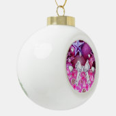 Weihnachts-Keramik Ball Ornament (Links)
