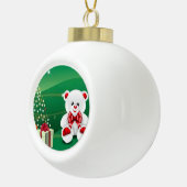 Weihnachts-Keramik Ball Ornament (Rechts)