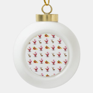 Weihnachts-Keramik Ball Ornament