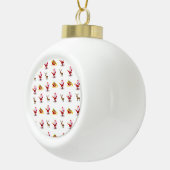 Weihnachts-Keramik Ball Ornament (Rechts)