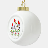 Weihnachts-Keramik Ball Ornament, Pelican Weihnach Keramik Kugel-Ornament (Rechts)