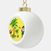 Weihnachts-Keramik Ball Ornament, Sommer Weihnacht Keramik Kugel-Ornament (Rechts)