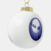 Weihnachts-Keramik Ball Ornament, Weihnachten Keramik Kugel-Ornament (Links)