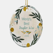 Weihnachts-Keramik: Die größte JuristenTochter der Keramik Ornament (Rechts)