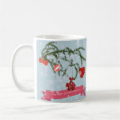 Weihnachts-Keramik Kaffeetasse (Links)