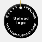 Weihnachts-Keramik Keramik Ornament (Hinten)