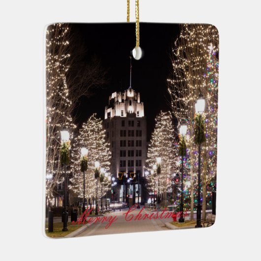 Weihnachts-Keramik Ornament (Rechts)