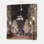 Weihnachts-Keramik Ornament (Links)