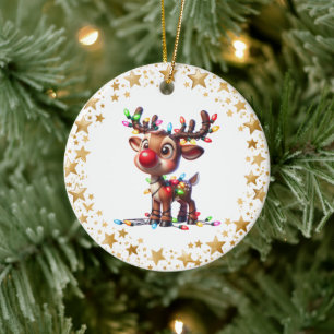 Weihnachts-Keramik-Ornament Keramik Ornament