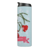 Weihnachts-Keramik Thermosbecher (Nach rechts gedreht)