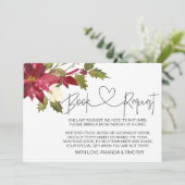 Weihnachts-Kinderdusche Reservierungskarten Einladung (Stehend Vorderseite)