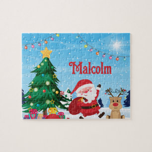 Weihnachts-Kindernahrung Puzzle