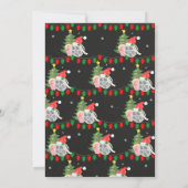 Weihnachts-Kinoabend Einladung (Rückseite)