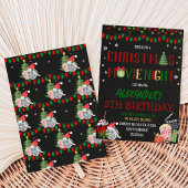 Weihnachts-Kinoabend Einladung