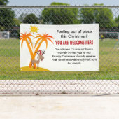 Weihnachts-Kirche-Einladungsbanner Banner (Insitu)
