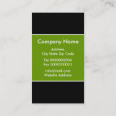 Weihnachts-Kiss-Geschenk Tag-Business-Karten Visitenkarte (Rückseite)