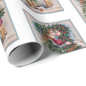 Weihnachts-Kiss-Wrapping Paper Geschenkpapier (Rolleneckpunkt)