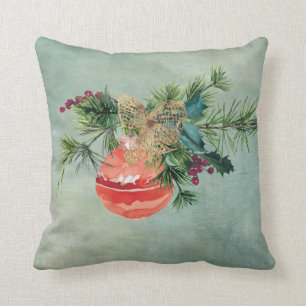 Weihnachts-Kissen Bäume und Einkäufer Kissen
