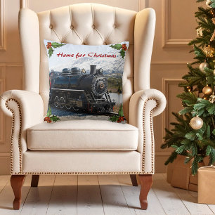 Weihnachts-Kissen Zug zu Hause Kissen