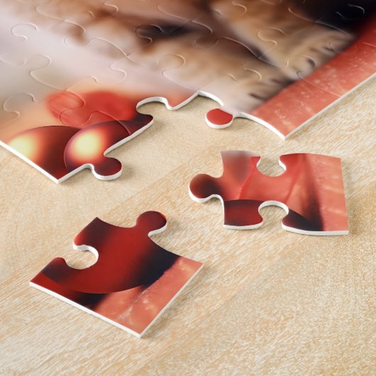 Weihnachts-Kitten Duo Jigsaw Puzzle (Seite)