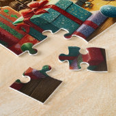 Weihnachts Kitten Storytime Puzzle (Seite)