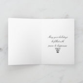 Weihnachts-Kittenkarte Feiertagskarte (Innenseite)