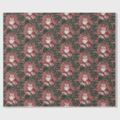 Weihnachts-Kitty-Cat Xmas Orange Tabby Cats Geschenkpapier (Flach)