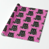 Weihnachts-Kitty Geschenkpapier (Ungerollt)