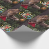 Weihnachts-Kitty-Umschlagpapier Geschenkpapier (Ecke)