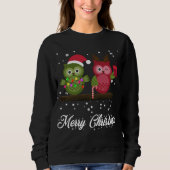 Weihnachts-Kleidung Sweatshirt (Vorderseite)