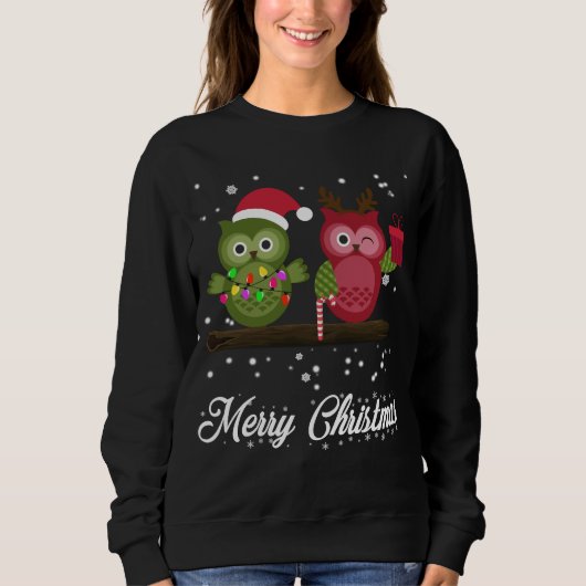 Weihnachts-Kleidung Sweatshirt (Vorderseite)