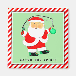 Weihnachts-Kleine Geschenke fischen Magnet