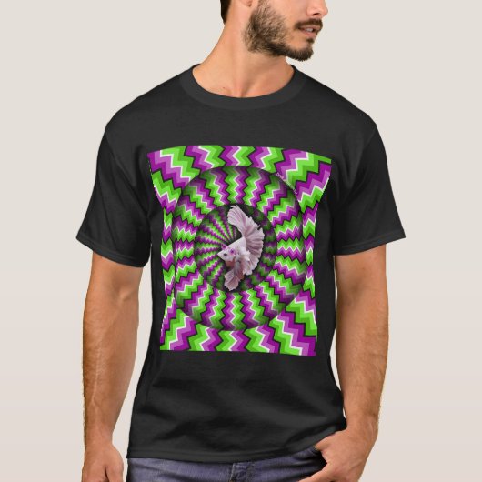Weihnachts-Knochenfisch T-Shirt (Vorderseite)