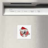 Weihnachts-Koala-Cartoon Magnet (In Situ (Geschirrspüler))