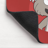 Weihnachts-Koala-Cartoon-Mauspad Mousepad (Ecke)