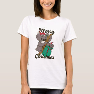 Weihnachts-Koala-Mama T-Shirt