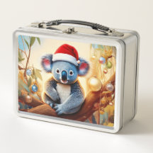 Weihnachts-Koala-Weihnachtsmannmütze