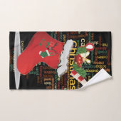 Weihnachts-Koch Schürze Badhandtuch Set (Handtuch)